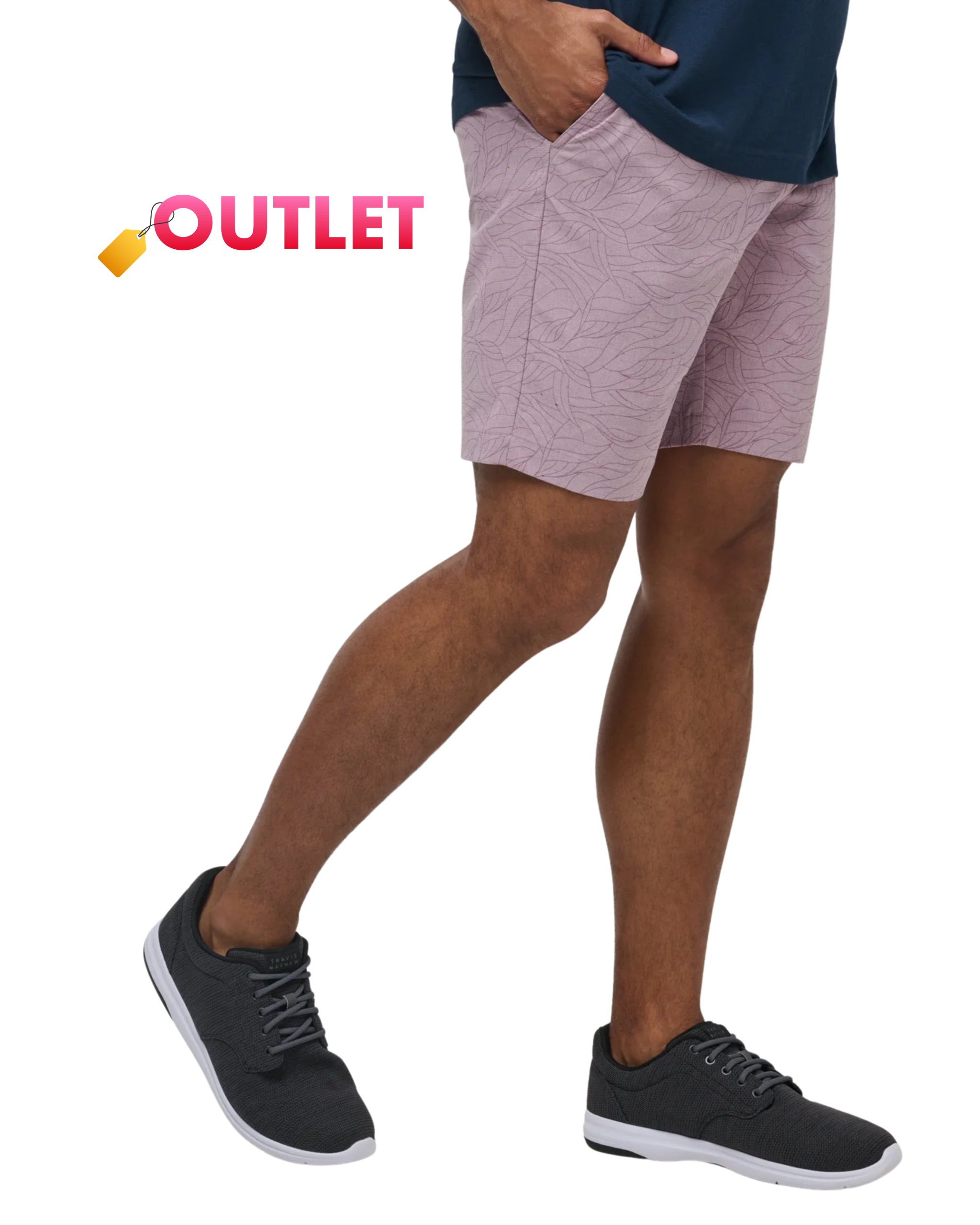 TravisMathew Guiding Light Short 9In/ Elderberry - Imagen 4