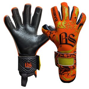Bambino Guantes de Arquero Roca Naranja Negro