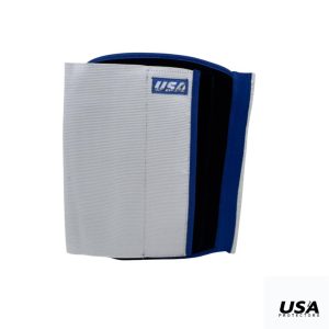 Usa Muslera Elastica Ajustable con Velcro Blanco